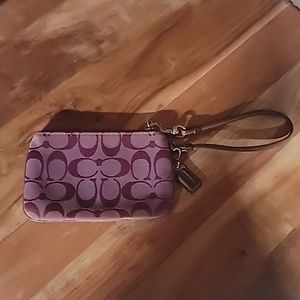 Coach Wristlet